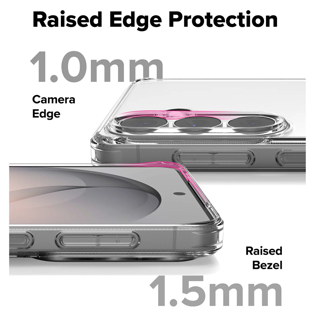 Picture of Samsung Galaxy S26 Case | Ringke Fusion Transparent Protection Case for Samsung Galaxy S26 (Clear)