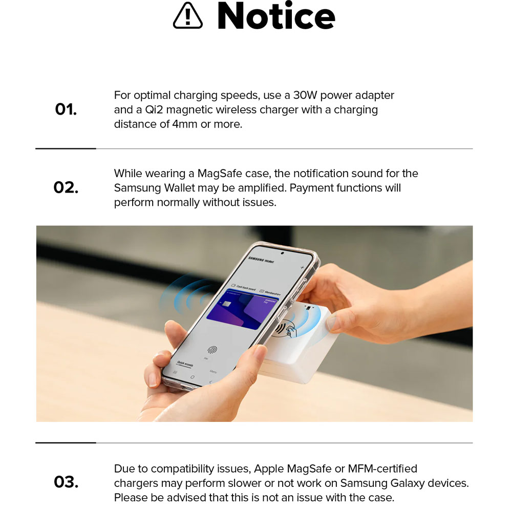 Picture of Samsung Galaxy Z Flip 7 Case | Ringke Fusion Magnetic Protection Case with Strap Hole for Samsung Galaxy Z Flip 7 (Clear)