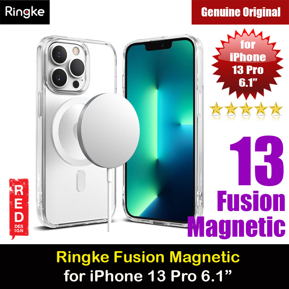 Picture of Ringke Fusion Magnetic Matte Protection Case Magsafe Compatible for Apple iPhone 13 Pro 6.1 (Matte Clear) Apple iPhone 13 Pro 6.1- Apple iPhone 13 Pro 6.1 Cases, Apple iPhone 13 Pro 6.1 Covers, iPad Cases and a wide selection of Apple iPhone 13 Pro 6.1 Accessories in Malaysia, Sabah, Sarawak and Singapore 