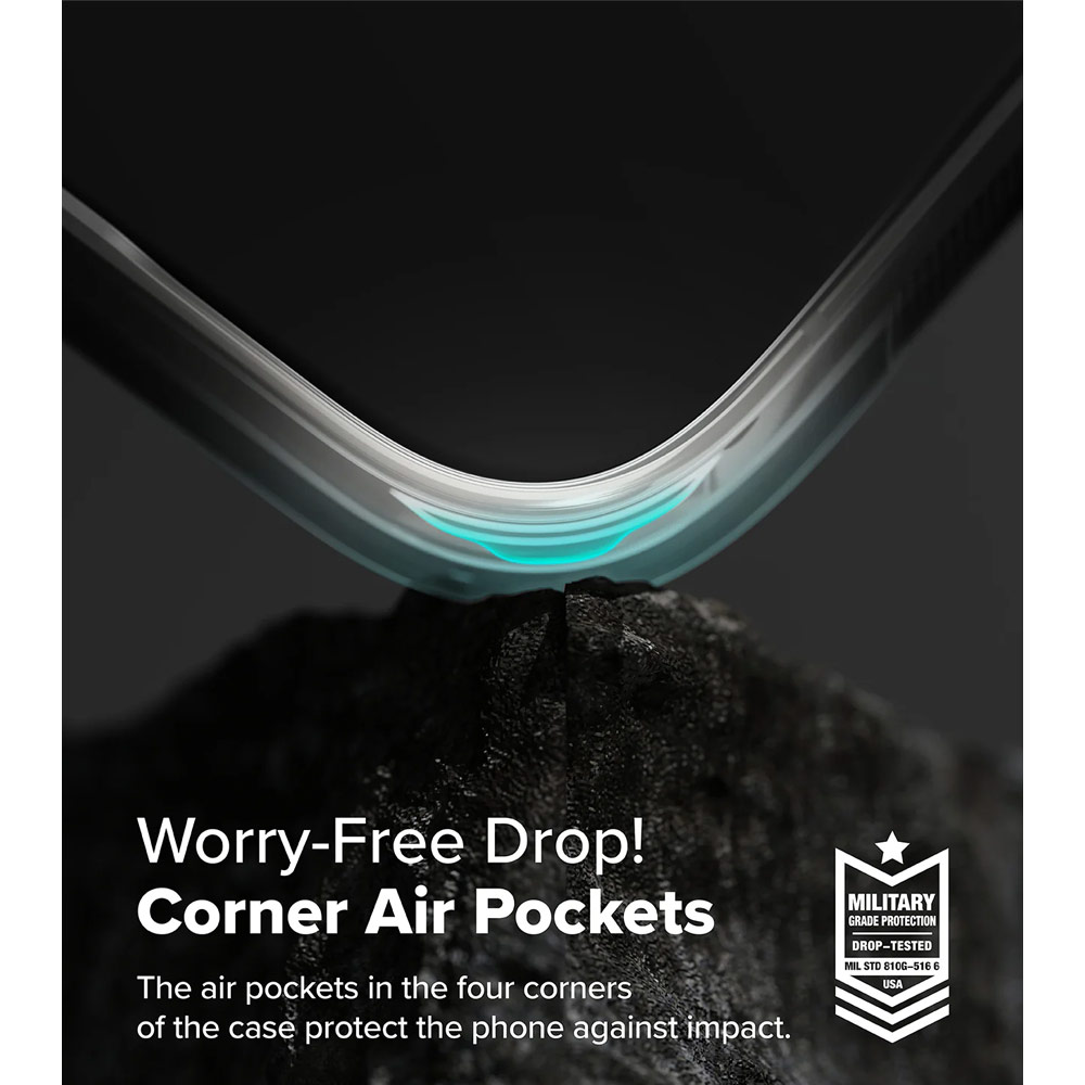 Picture of Apple iPhone 16 Plus 6.7 Case | Ringke Fusion Magnetic Slim Drop Protection Case Magsafe Compatible for iPhone 16 Plus 6.7 (Clear)