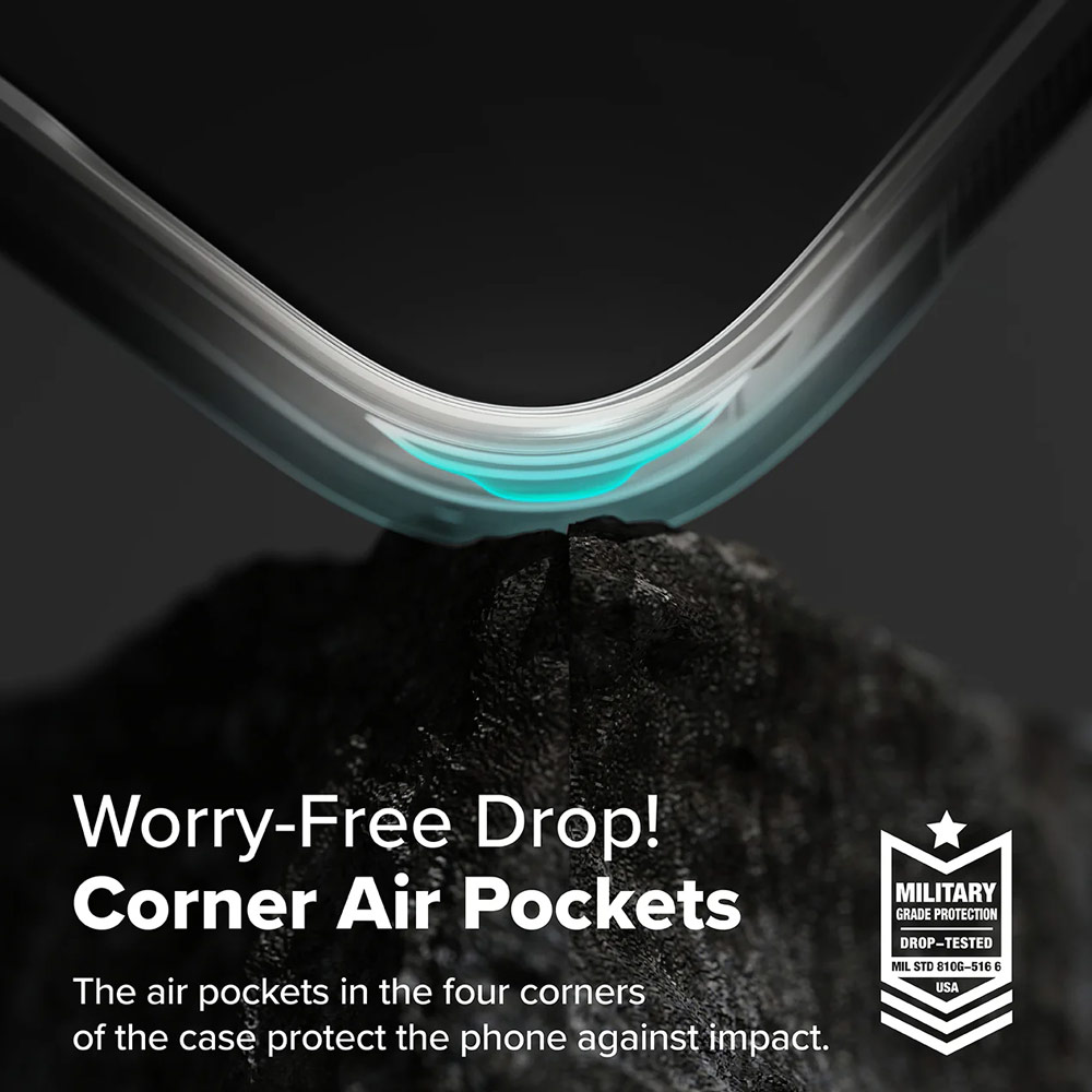 Picture of Apple iPhone 16 Pro Max 6.9 Case | Ringke Fusion Magnetic Slim Drop Protection Case Magsafe Compatible for iPhone 16 Pro Max 6.9 (Clear)