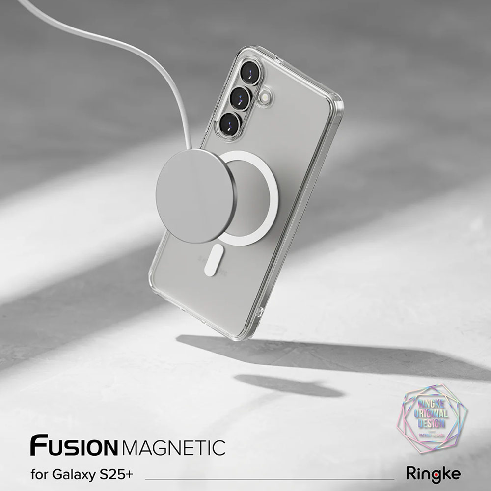 Picture of Samsung Galaxy S25 Plus Case | Ringke Fusion Magnetic Transparent Protection Case for Samsung Galaxy S25 Plus (Matte)
