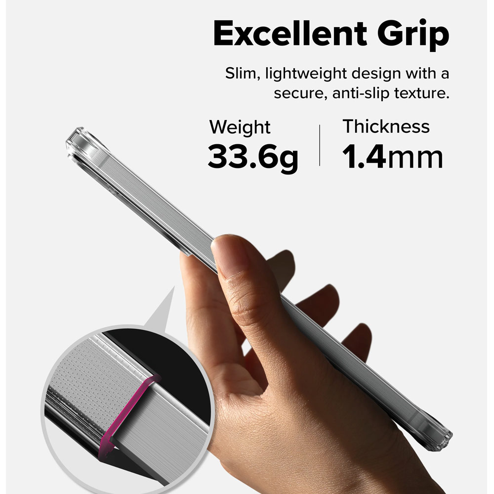 Picture of Samsung Galaxy A57 Case | Ringke Fusion Magnetic Transparent Hybrid Protection Case for Samsung Galaxy A57 (Matte)