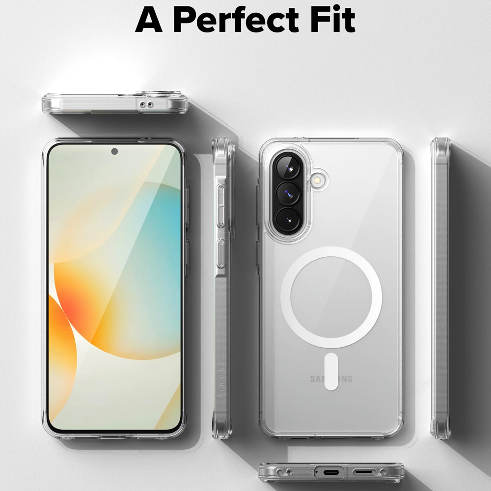 Picture of Samsung Galaxy A57 Case | Ringke Fusion Magnetic Transparent Hybrid Protection Case for Samsung Galaxy A57 (Matte)