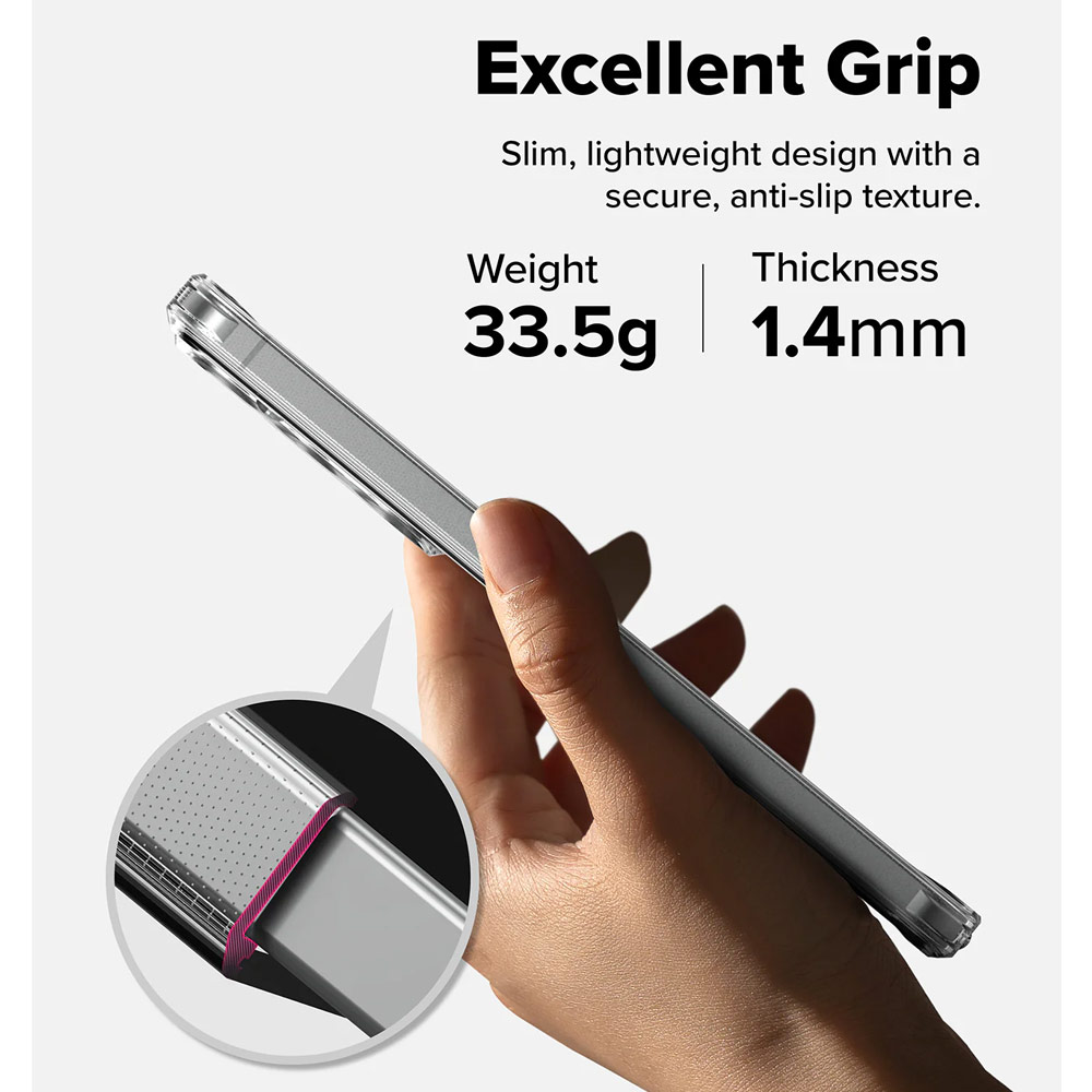 Picture of Samsung Galaxy S26 Plus Case | Ringke Fusion Magnetic Transparent Protection Case for Samsung Galaxy S26 Plus (Matte Clear)