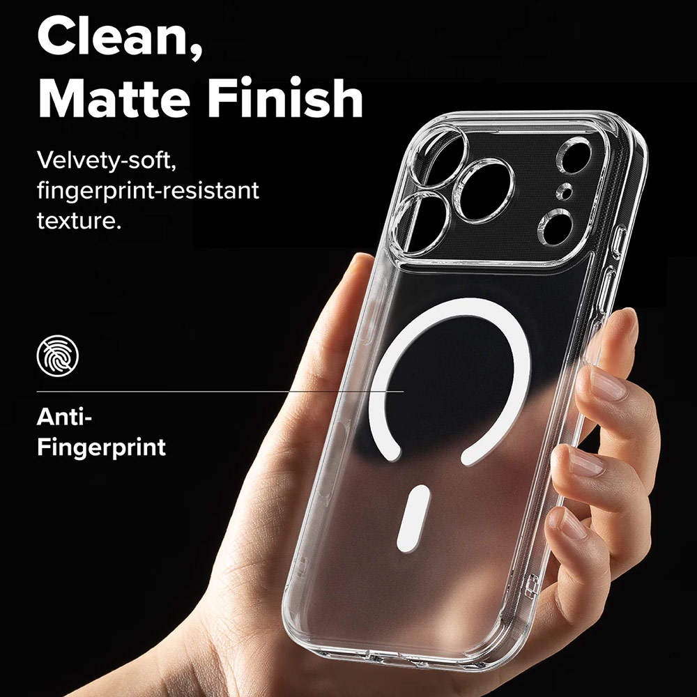 Picture of Apple iPhone 17 Pro 6.3 Case | Ringke Fusion Magnetic Slim Drop Protection Case Magsafe Compatible for  iPhone 17 Pro 6.3 (Matte)