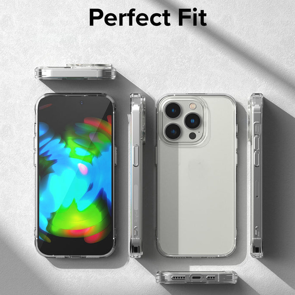 Picture of Apple iPhone 14 6.1 Case | Ringke Fusion Protection Case for Apple iPhone 14 6.1 (Clear)