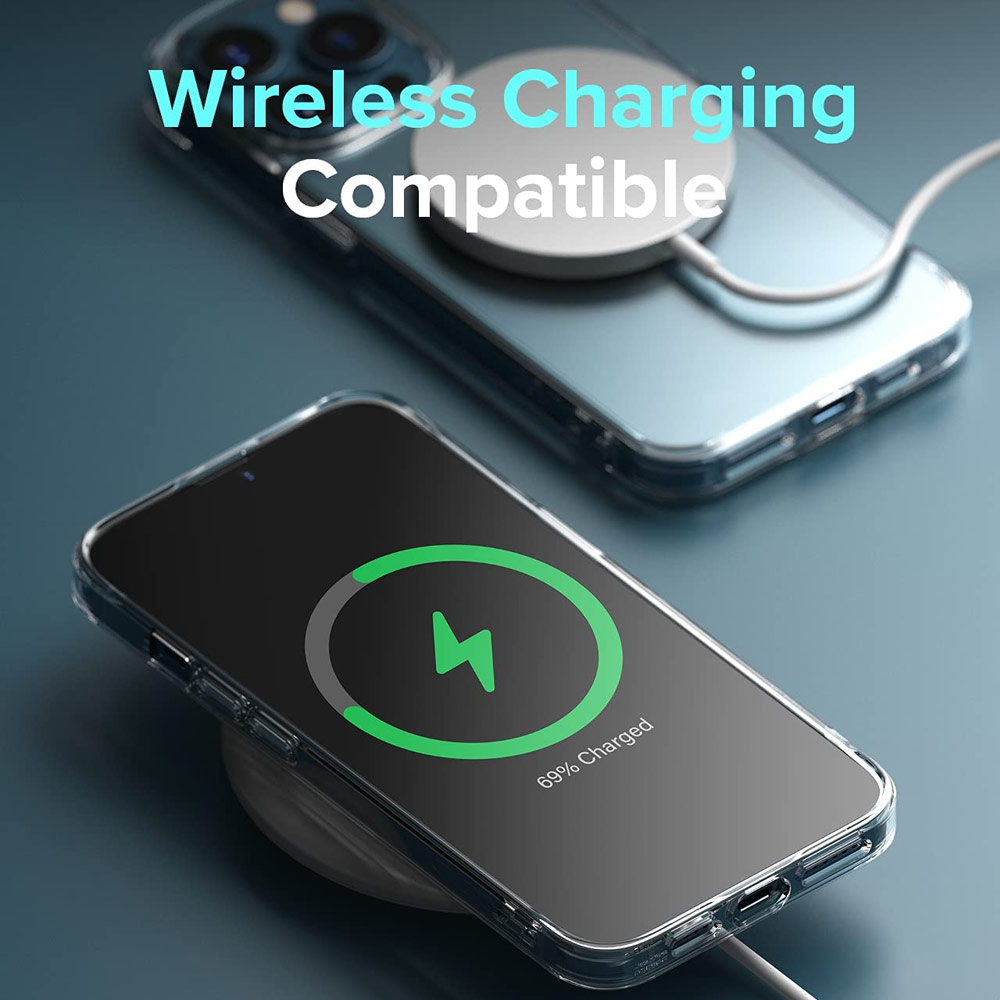 Picture of Apple iPhone 13 Pro 6.1 Case | Ringke Fusion Matte Protection Case for Apple iPhone 13 Pro 6.1 (Matte Clear)