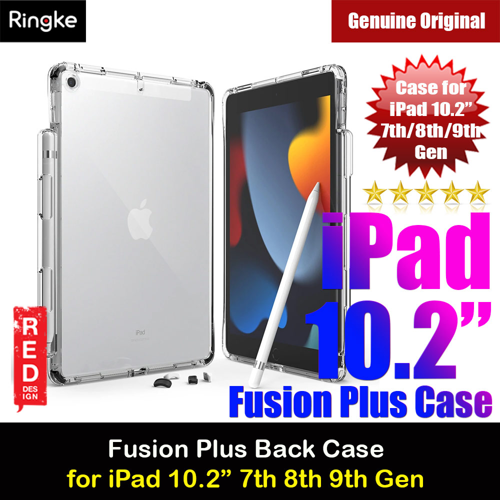 Picture of Ringke Fusion Plus Back Case Protection Case for Apple iPad 10.2 9th Gen 2021 (White Black) Apple iPad 10.2 9th gen 2021- Apple iPad 10.2 9th gen 2021 Cases, Apple iPad 10.2 9th gen 2021 Covers, iPad Cases and a wide selection of Apple iPad 10.2 9th gen 2021 Accessories in Malaysia, Sabah, Sarawak and Singapore 