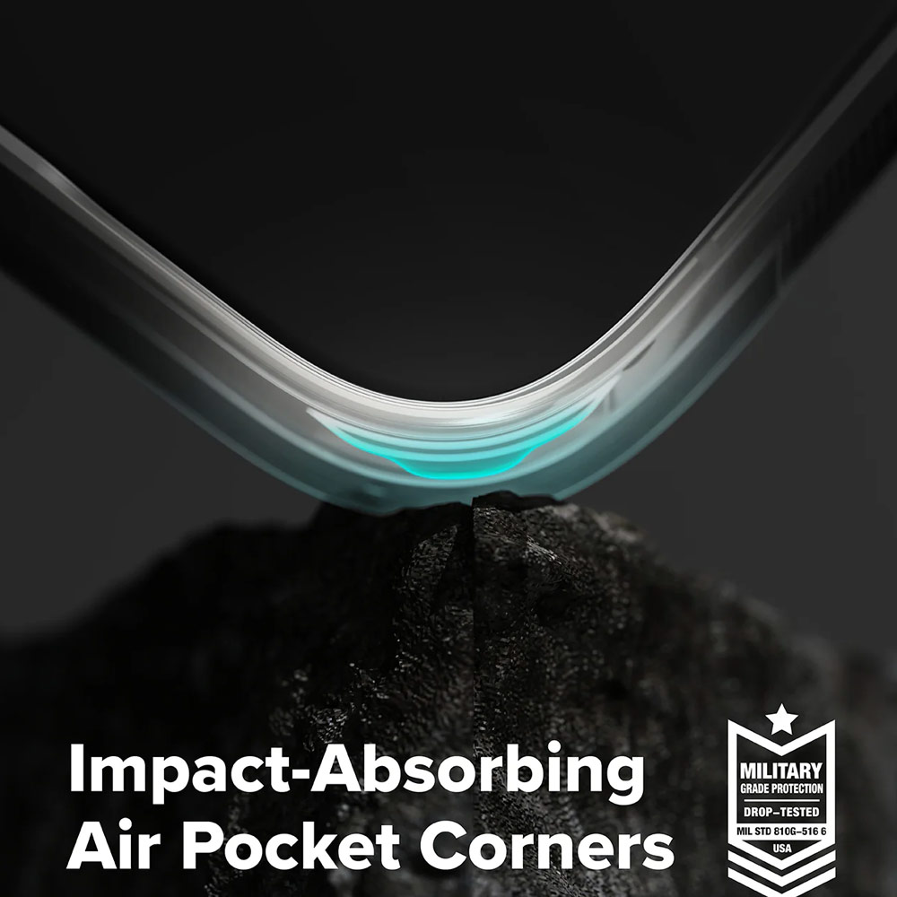 Picture of Samsung Galaxy Z Fold 7 Case | Ringke Fusion Protection Case with Strap Hole for Samsung Galaxy Z Fold 7 (Clear)