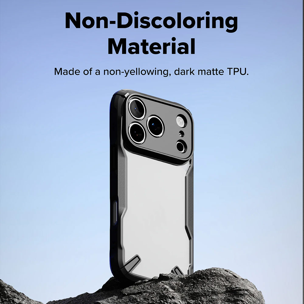 Picture of Apple iPhone 17 Pro 6.3 Case | Ringke Fusion X Rugged Bumper Drop Protection Case for iPhone 17 Pro 6.3 (Black)