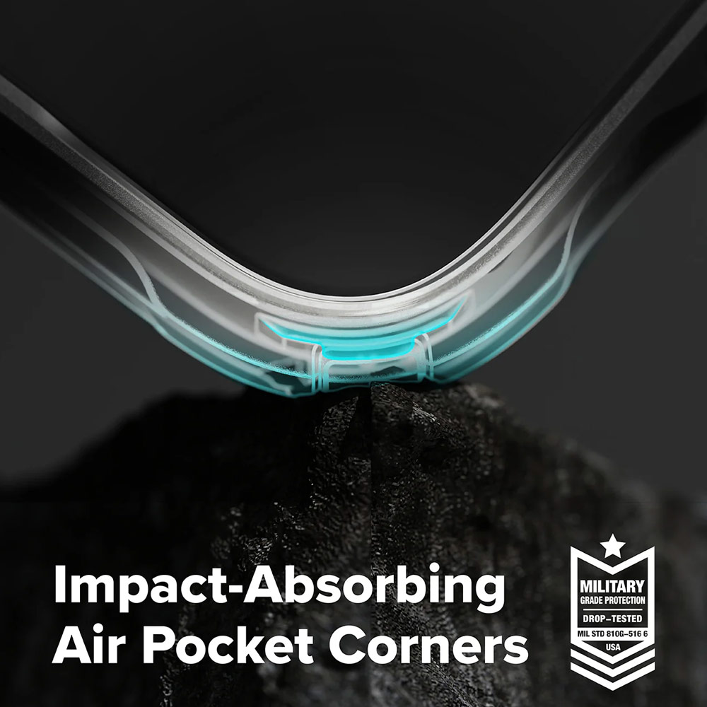 Picture of Apple iPhone 17 Pro 6.3 Case | Ringke Fusion X Rugged Bumper Drop Protection Case for iPhone 17 Pro 6.3 (Black)