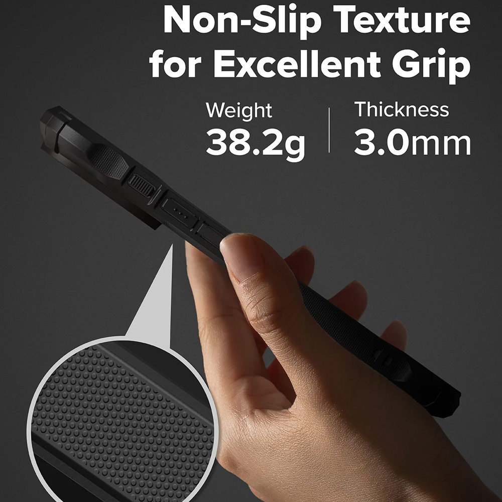 Picture of Apple iPhone 17 Pro 6.3 Case | Ringke Fusion X Rugged Bumper Drop Protection Case for iPhone 17 Pro 6.3 (Camo Black)