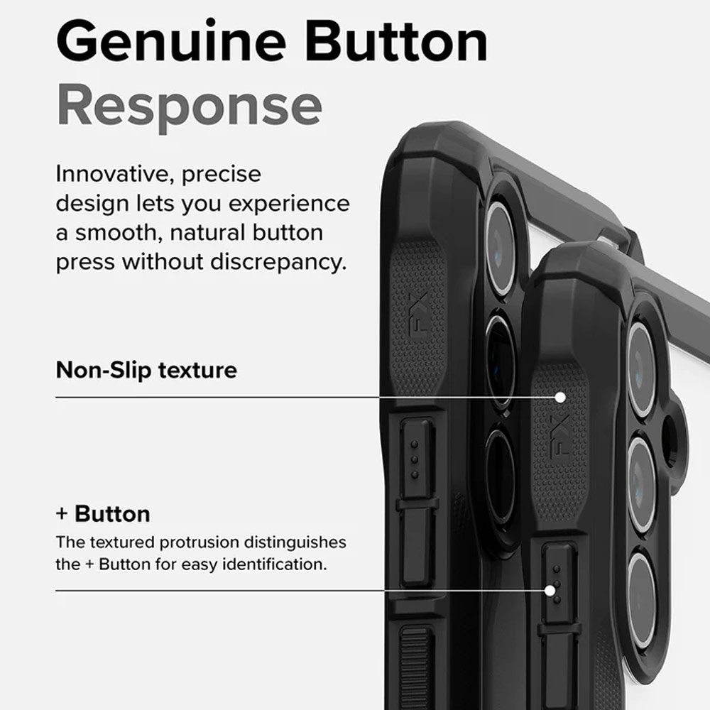 Picture of Samsung Galaxy A54 5G Case | Ringke Fusion X Solid TPU Frames Drop Protection Case for Samsung Galaxy A54 5G (Camo Black)