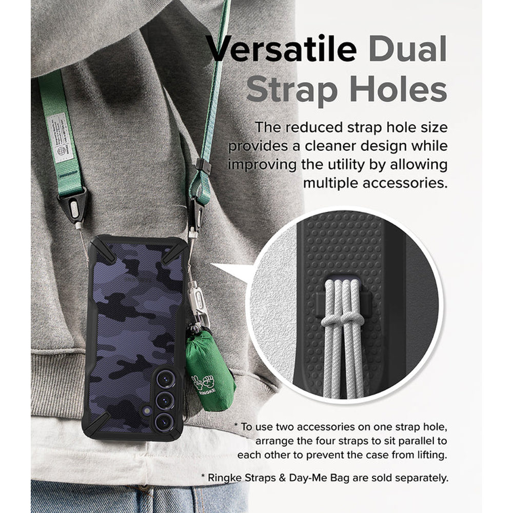 Picture of Samsung Galaxy S24 Case | Ringke Fusion X Drop Protection Case for Samsung Galaxy S24 (Black)