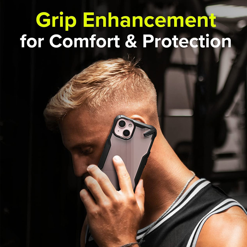 Picture of Apple iPhone 13 6.1 Case | Ringke Fusion X Protection Case for Apple iPhone 13 6.1 (Black)