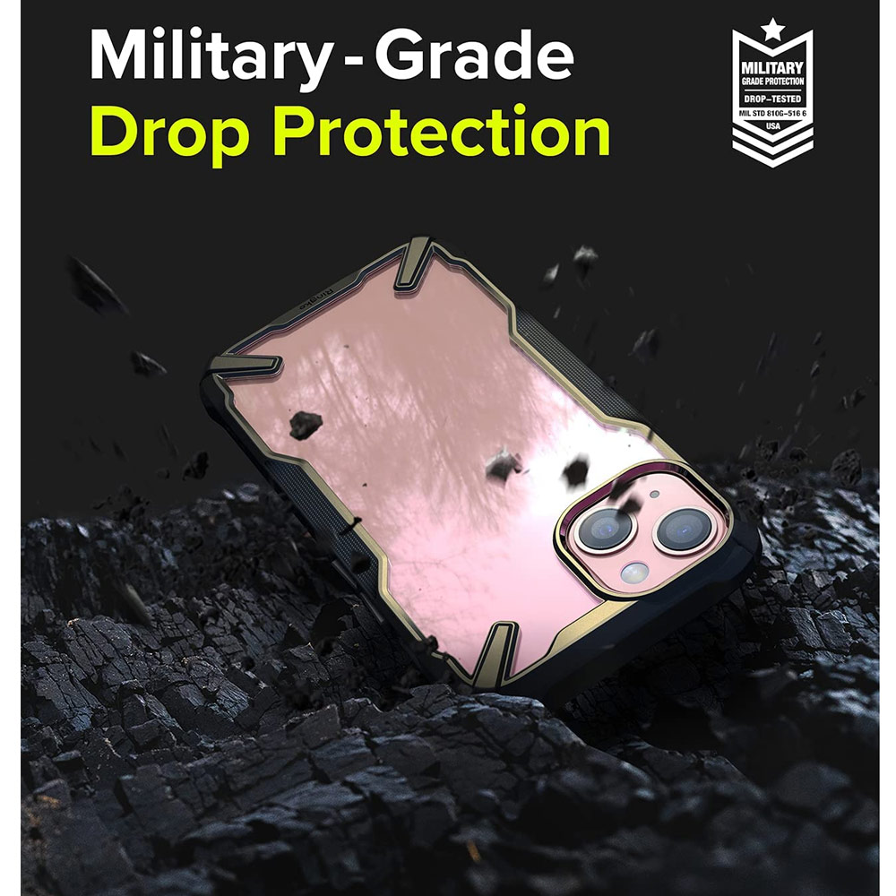 Picture of Apple iPhone 13 6.1 Case | Ringke Fusion X Protection Case for Apple iPhone 13 6.1 (Black)