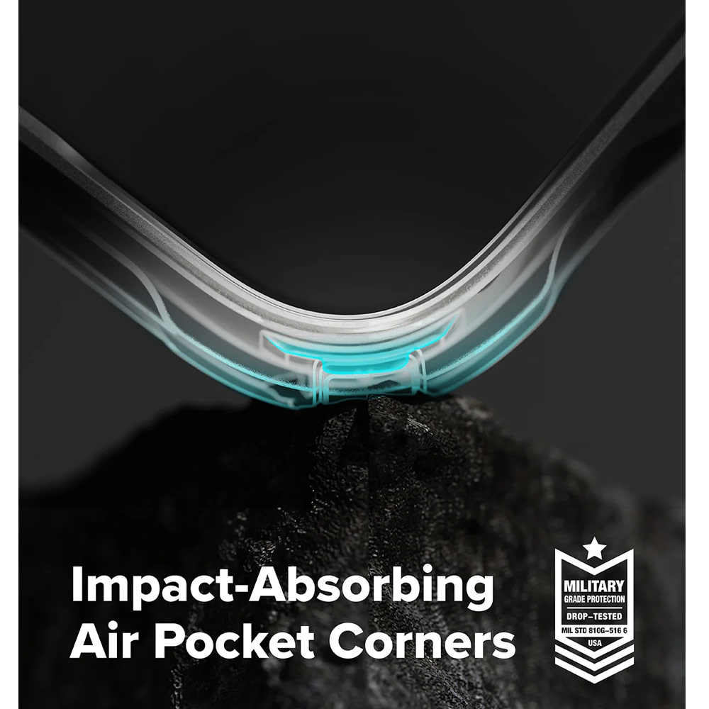 Picture of Nothing Phone 3 Case | Ringke Fusion X Hybrid Drop Protection Case for Nothing Phone 3 (Camo Black)