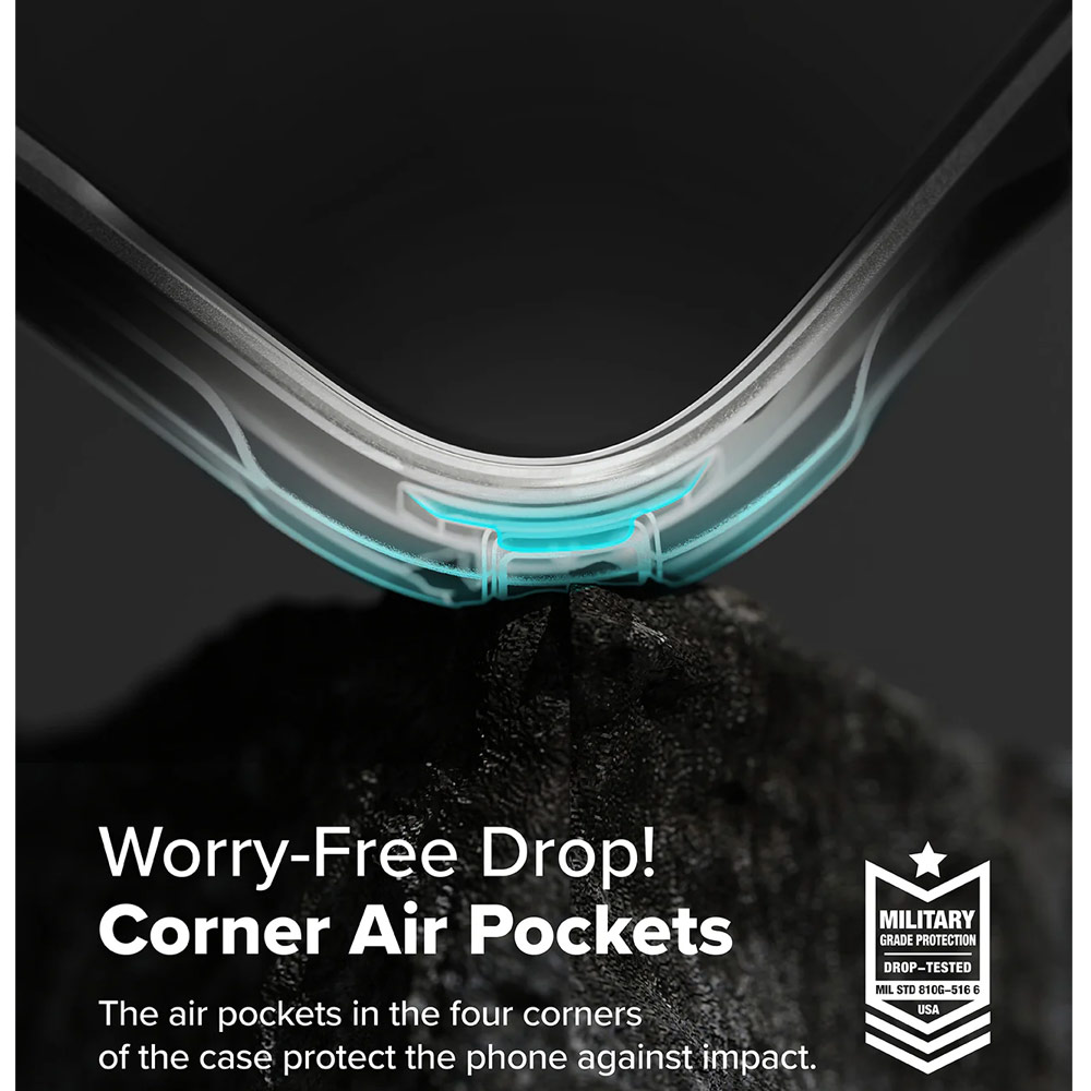 Picture of Nothing Phone 3a Case | Ringke Fusion X Hybrid Drop Protection Case for Nothing Phone 3a (Camo Black)