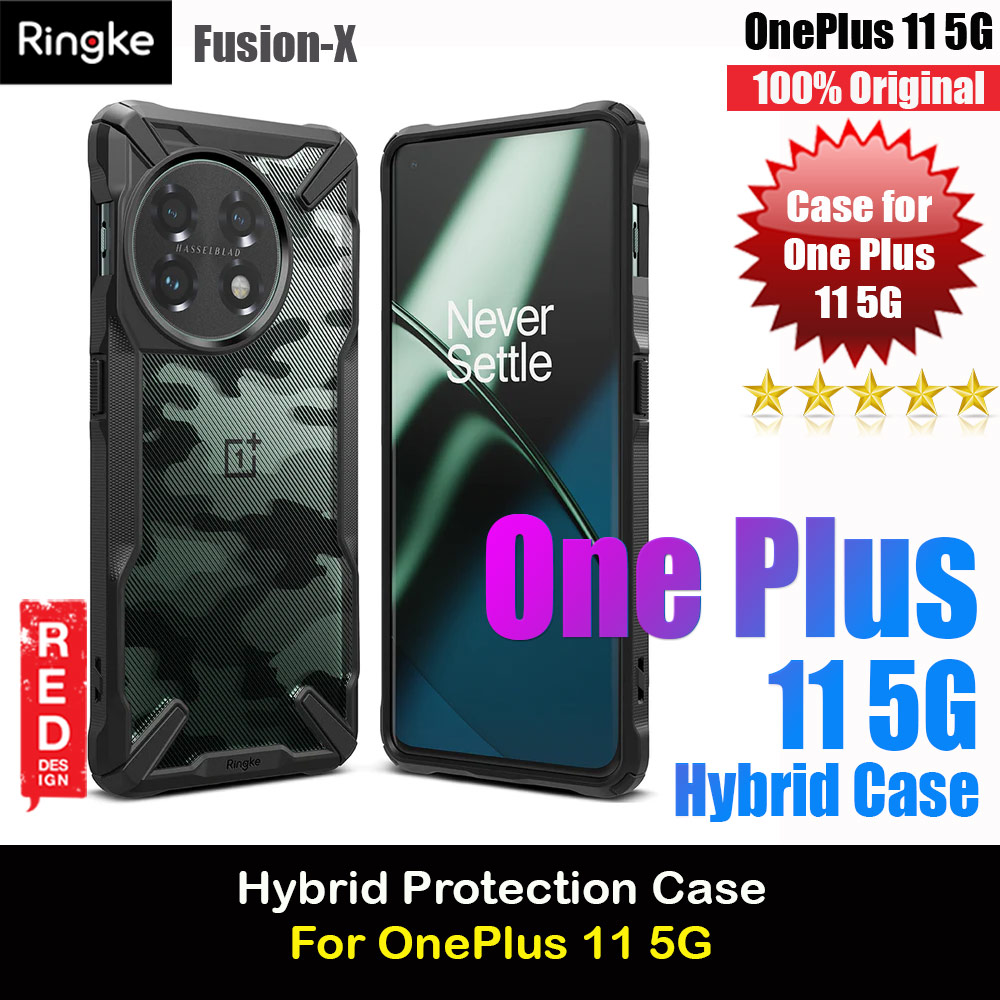 Picture of Ringke Fusion-X Drop Protection Case for One Plus 11 5G (Camo Black) OnePlus 11 5G- OnePlus 11 5G Cases, OnePlus 11 5G Covers, iPad Cases and a wide selection of OnePlus 11 5G Accessories in Malaysia, Sabah, Sarawak and Singapore 