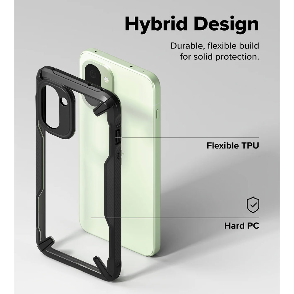 Picture of OnePlus 15R Case | Ringke Fusion X OnePlus 15 Drop Protection Case for OnePlus 15R  (Black)