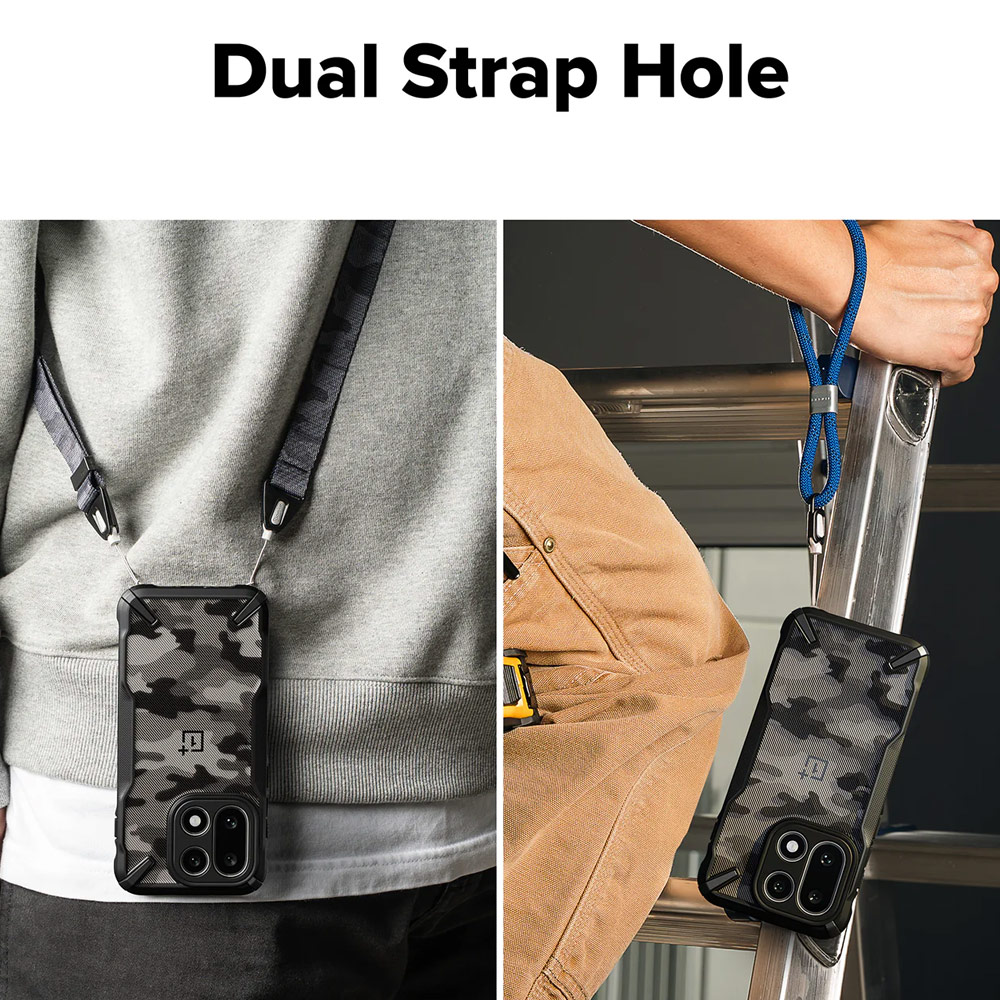 Picture of OnePlus 15 Case | Ringke Fusion X OnePlus 15 Drop Protection Case for OnePlus 15 (Camo Black)