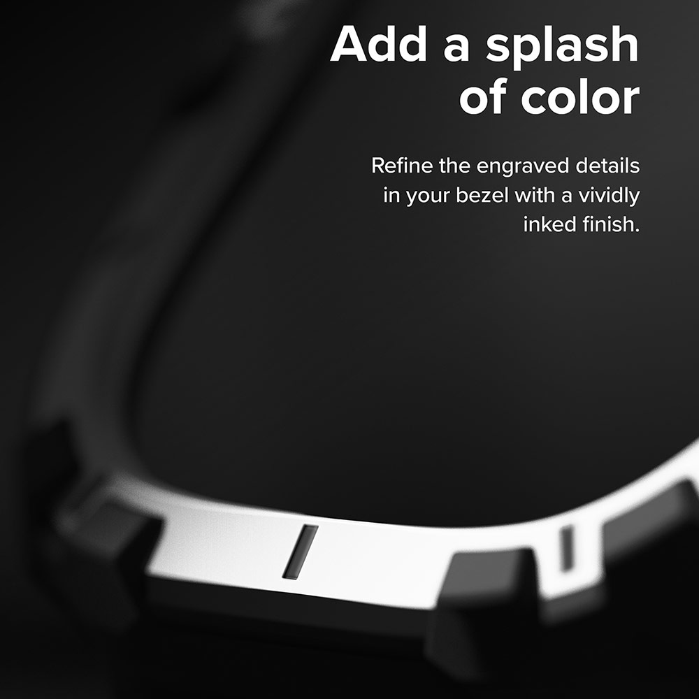 Picture of Apple Watch 49mm	Ultra 3 Case | Ringke Fusion X Guard Protection Case Strap Band for Apple Watch Ultra 49mm (White Black Index)