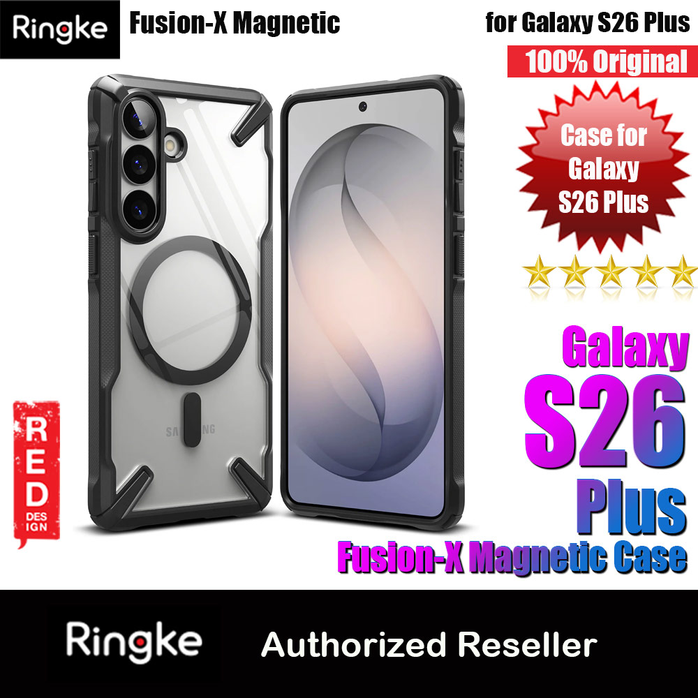 Picture of Ringke Fusion X Magnetic Rugged Heavy Duty Protection Case for Samsung Galaxy S26 Plus (Black) Samsung Galaxy S26 Plus- Samsung Galaxy S26 Plus Cases, Samsung Galaxy S26 Plus Covers, iPad Cases and a wide selection of Samsung Galaxy S26 Plus Accessories in Malaysia, Sabah, Sarawak and Singapore 