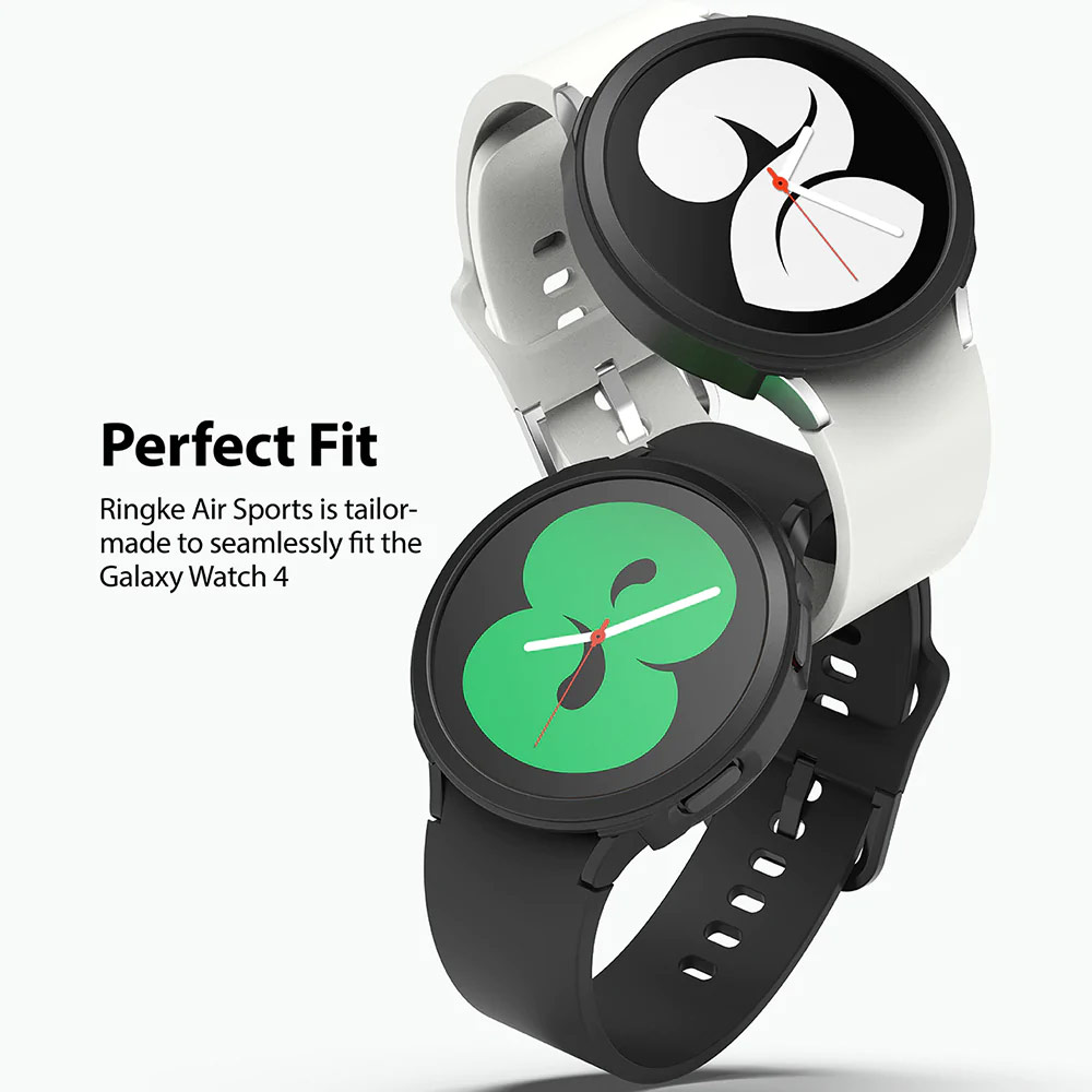 Picture of Samsung Galaxy Watch 4 40mm Case | Ringke Air Sports Soft Bumper Case for Galaxy Watch 4 40mm Case (Black)