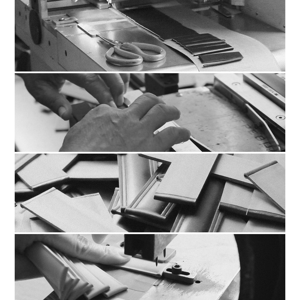 Picture of Apple Watch 42mm  | Ringke Genuine Leather One Basic Bold Strap for Apple Watch Series 4 5 6 8 9 42mm 44mm 45mm Ultra 49mm (Black)