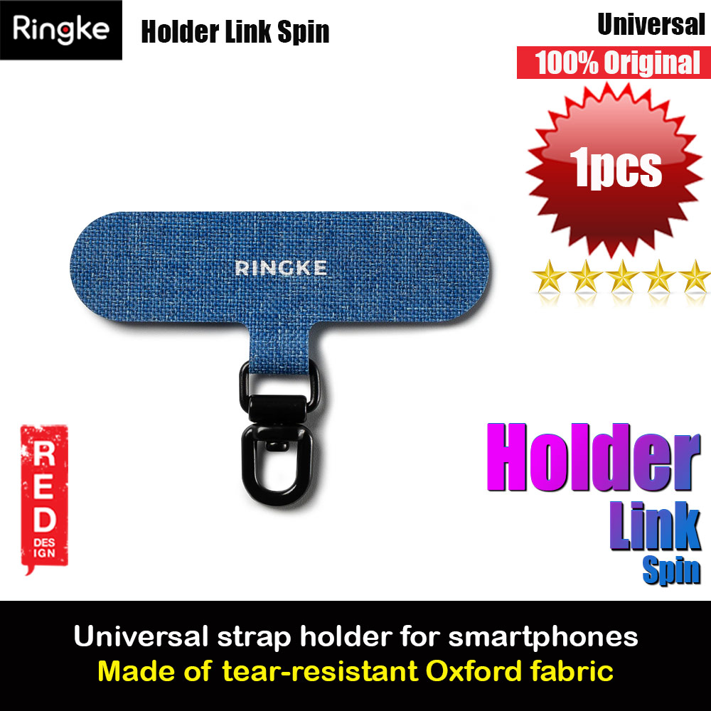 Picture of Ringke Holder Link Spin T Shape for Strap (Denim Blue) Red Design- Red Design Cases, Red Design Covers, iPad Cases and a wide selection of Red Design Accessories in Malaysia, Sabah, Sarawak and Singapore 