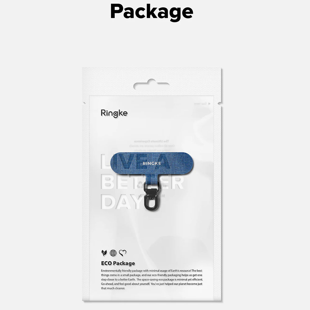 Picture of Ringke Holder Link Spin T Shape for Strap (Denim Blue)