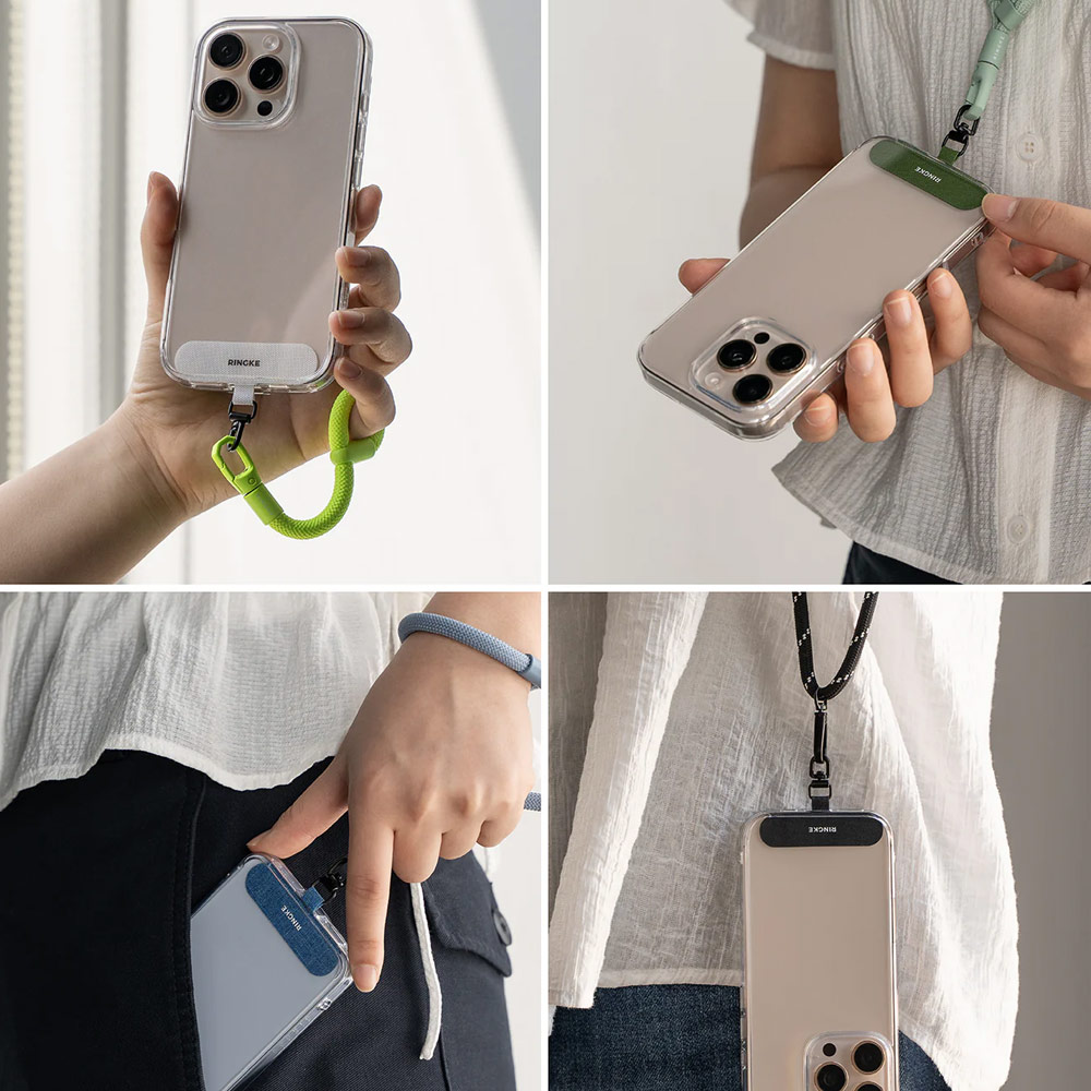 Picture of Ringke Holder Link Spin T Shape for Strap (Cotton White)