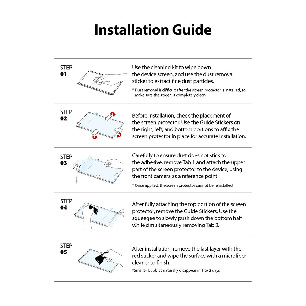 Picture of Apple iPad Air 10.9 2020 Screen Protector | Ringke Paper Touch Film Soft PaperLike Screen Protector for Apple iPad Pro 11 2021 iPad Air 10.9 2020 (Hard Version)