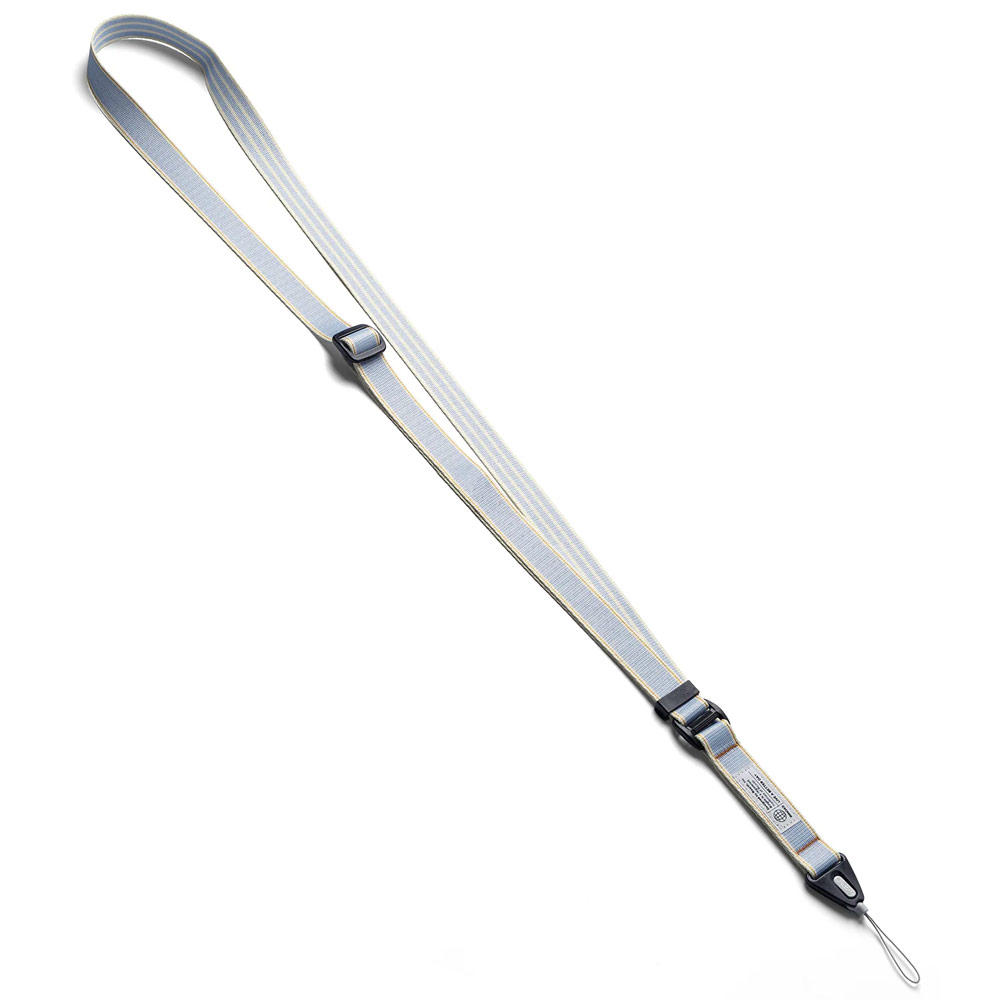 Picture of Ringke High density polyester Lanyard strap Shoulder Strap  for Perfect for daily use traveling hiking smartphone  Portable Handheld Fan Strap (Stripe Blue)