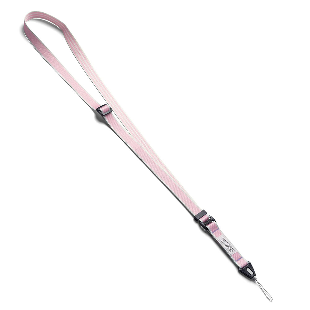 Picture of Ringke High density polyester Lanyard strap Shoulder Strap for Perfect for daily use traveling hiking smartphone Portable Handheld Fan Strap (Stripe Pink)