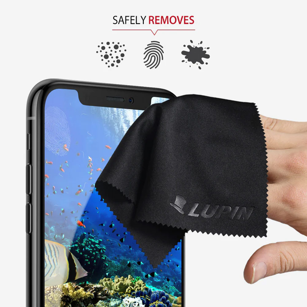 Picture of Ringke Lupin Ultra Solft Microfiber Cleaning Cloth for Smartphone Tablet LCD Screen Camera Lens Eye Glasses (3pcs)