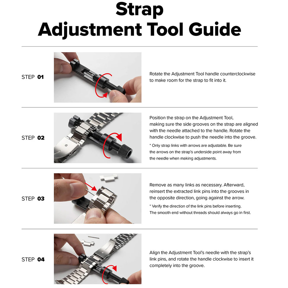 Picture of Apple Watch 10 46mm | Ringke Stainless Steel Metal One Air Band Strap for Apple Watch Series 4 5 6 8 42mm 44mm 45mm 46mm 49mm Ultra (Silver)