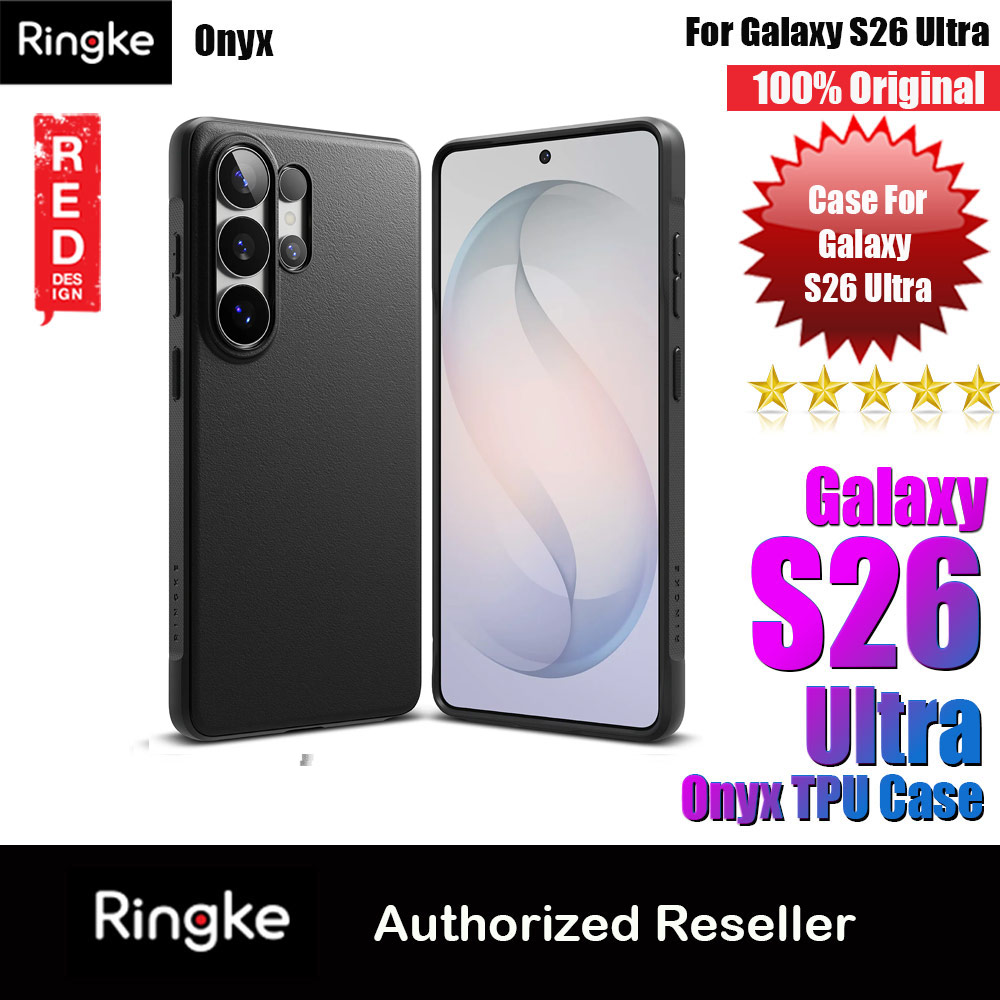Picture of Ringke Onyx Slim TPU Protection Case for Samsung Galaxy S26 Ultra (Black) Samsung Galaxy S26 Ultra- Samsung Galaxy S26 Ultra Cases, Samsung Galaxy S26 Ultra Covers, iPad Cases and a wide selection of Samsung Galaxy S26 Ultra Accessories in Malaysia, Sabah, Sarawak and Singapore 