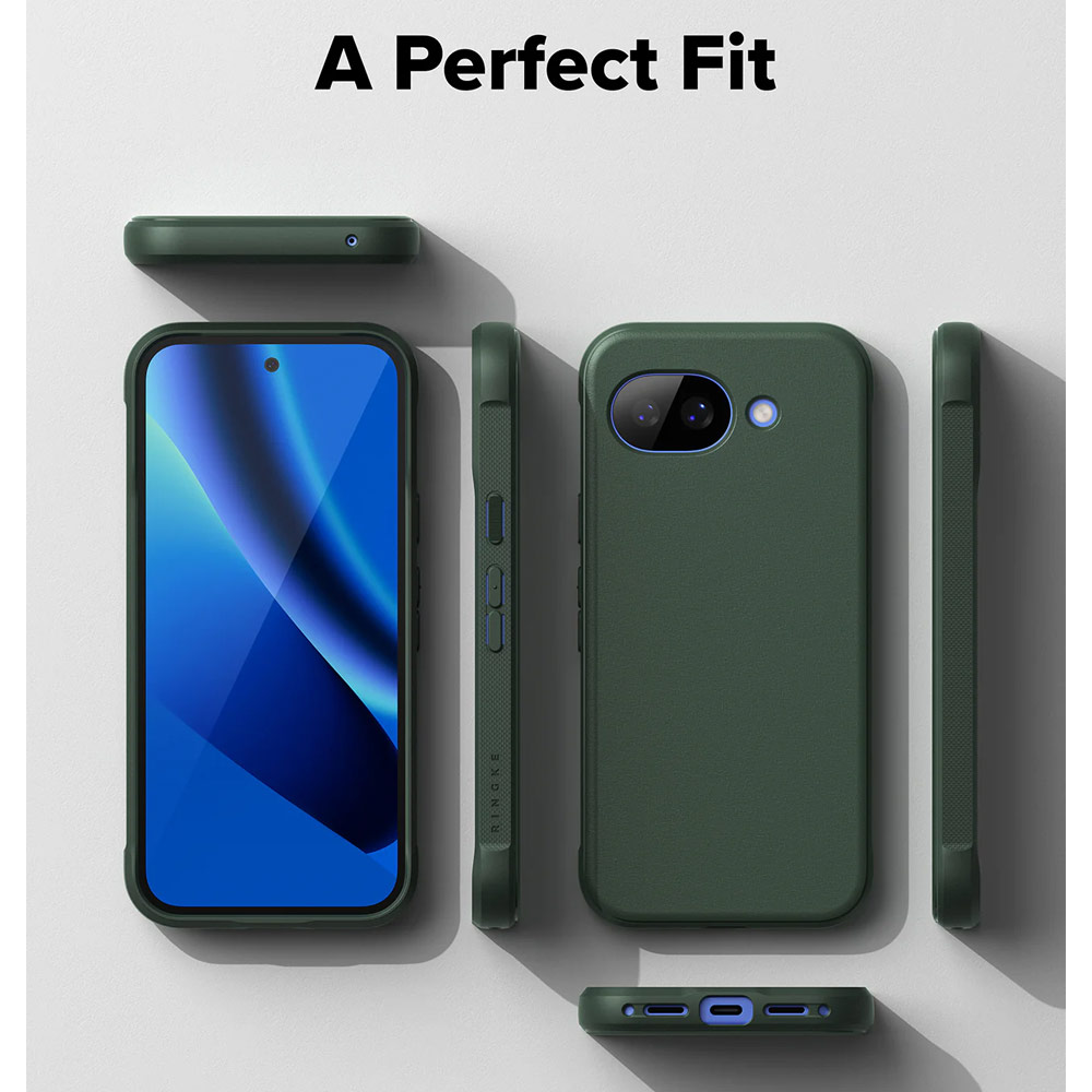 Picture of Google Pixel 10a Case | Ringke Onyx Slim TPU Protection Case for Google Pixel 10a (Dark Green)