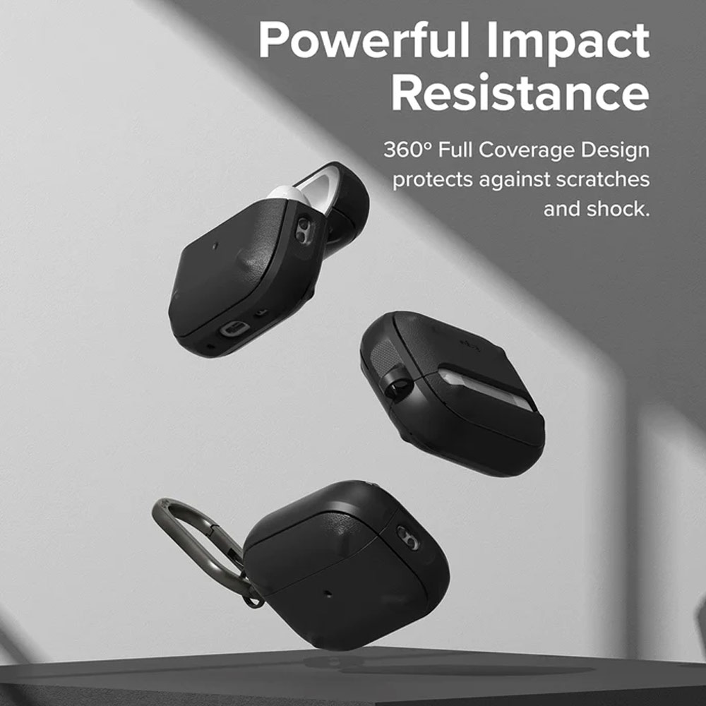 Picture of Apple Airpods Pro 2 Case | Ringke Onyx Durable TPU for Heavy Duty Defense Protection Case for Airpods Pro 2 gen 2022 (Deep Purple)