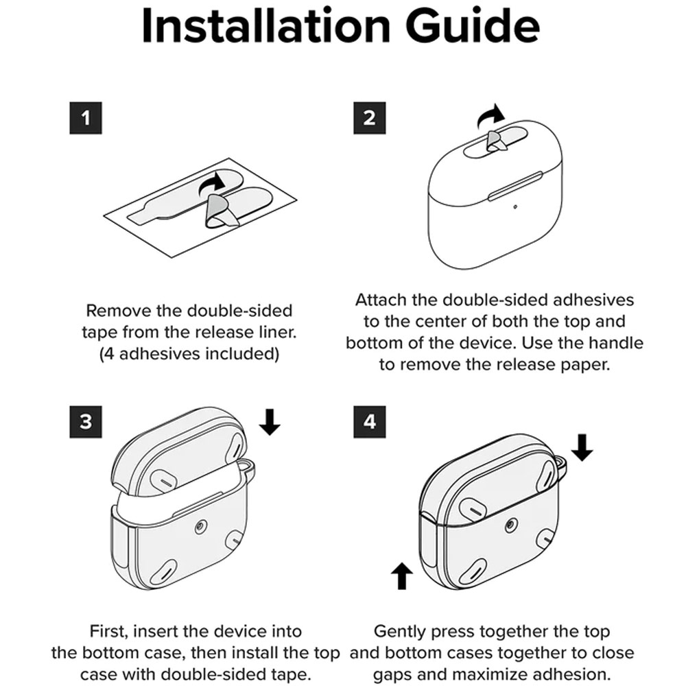 Picture of Apple Airpods Pro 2 Case | Ringke Onyx Durable TPU for Heavy Duty Defense Protection Case for Airpods Pro 2 gen 2022 (Deep Purple)