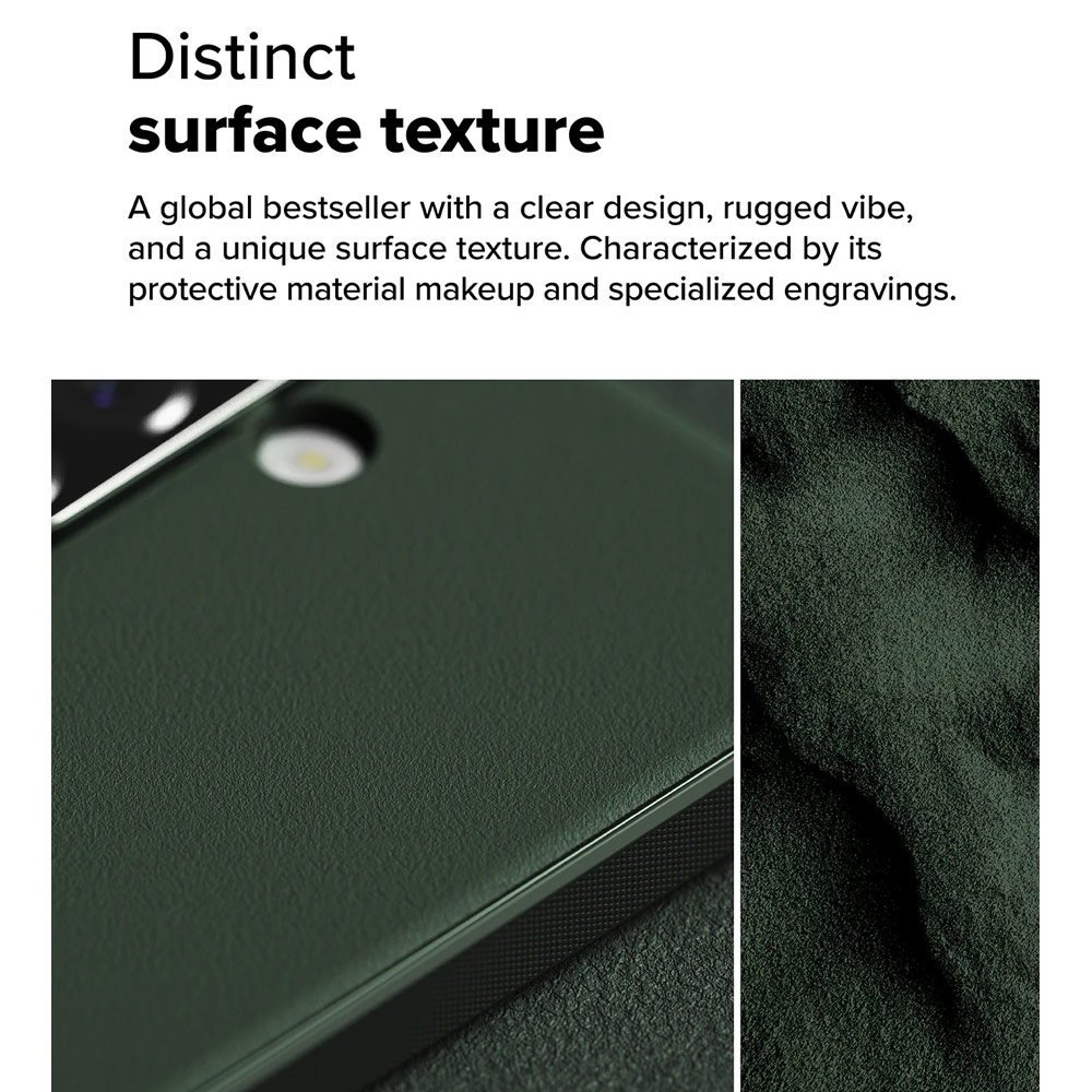 Picture of Samsung Galaxy A36 Case | Ringke Onyx Heavy Duty TPU Drop Protection Case for Samsung Galaxy A36 A56 (Dark Green)