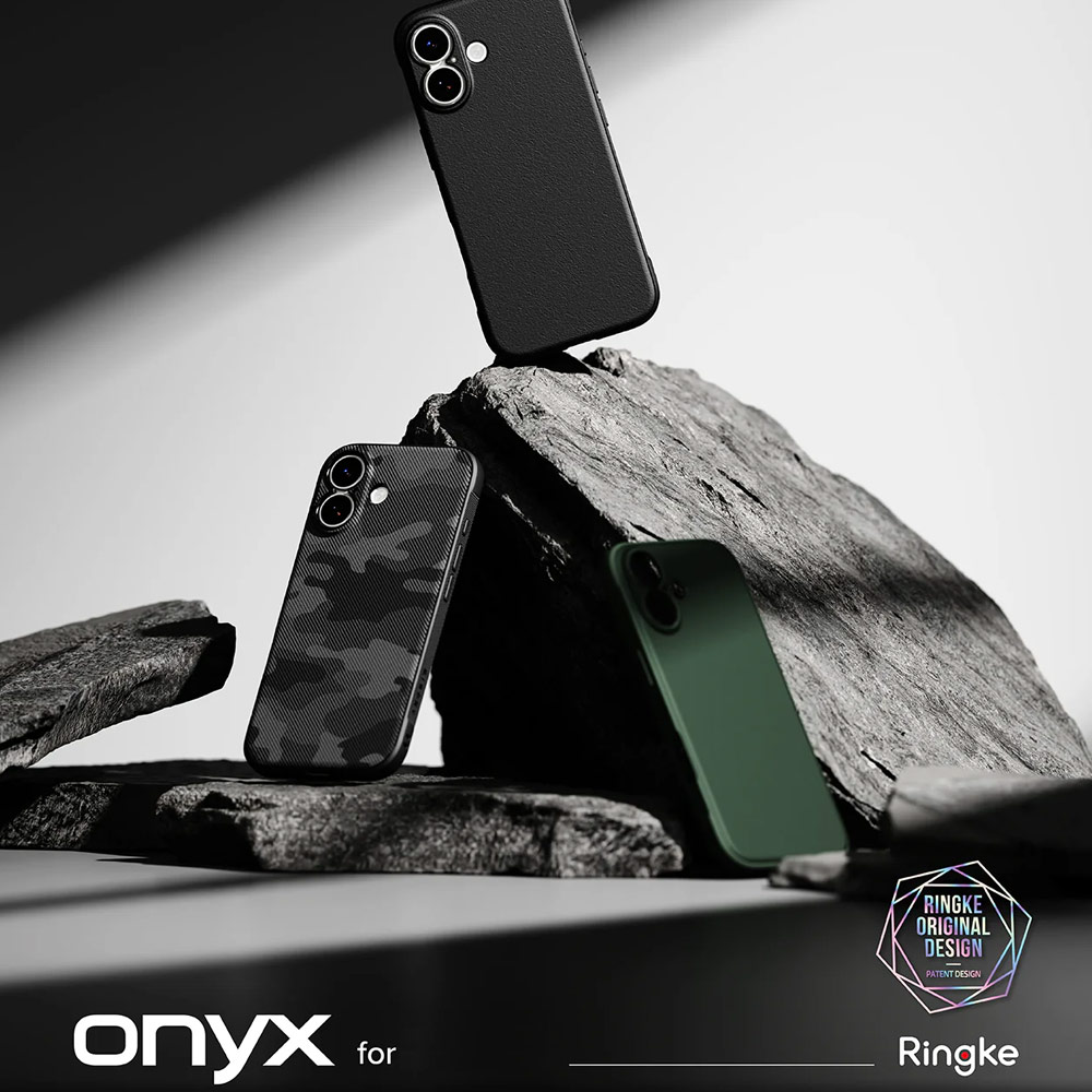 Picture of Apple iPhone 17 6.3 Case | Ringke Onyx TPU Anti Finger Print Anti Slip Drop Protection Case for iPhone 17 6.3 (Black)