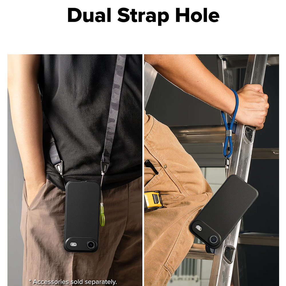 Picture of Apple iPhone Air 6.5 Case | Ringke Onyx TPU Anti Finger Print Anti Slip Drop Protection Case for iPhone Air 6.5 (Black)