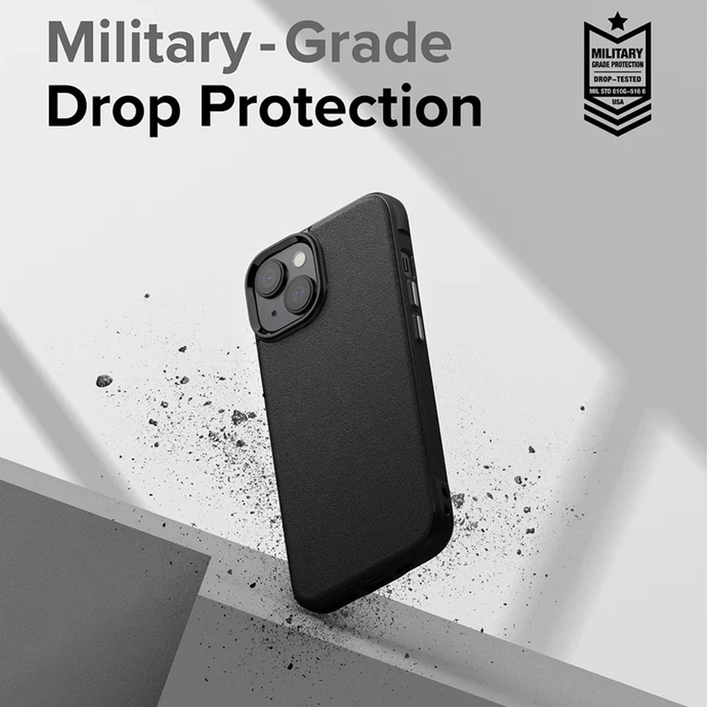 Picture of Apple iPhone 14 6.1 Case | Ringke Onyx Tough Heavy Duty Protection Case for Apple iPhone 14 6.1 (Dark Gray)