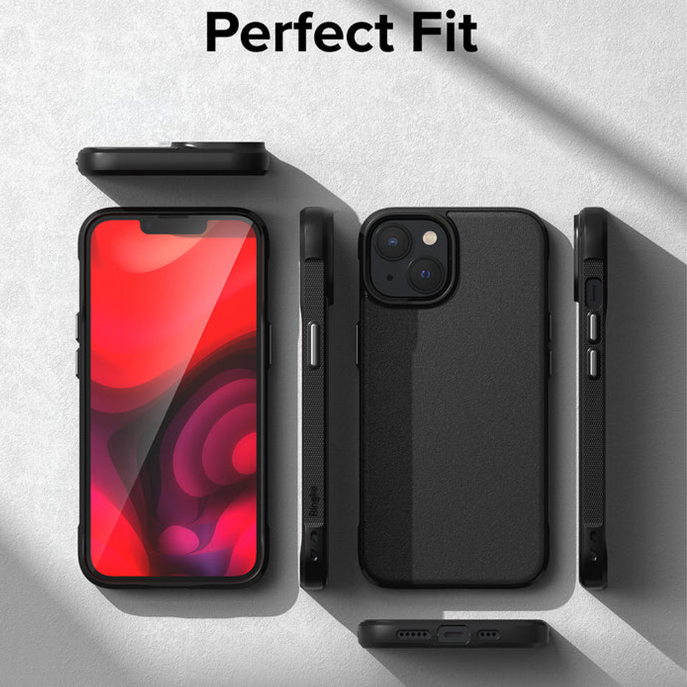 Picture of Apple iPhone 14 6.1 Case | Ringke Onyx Tough Heavy Duty Protection Case for Apple iPhone 14 6.1 (Black)