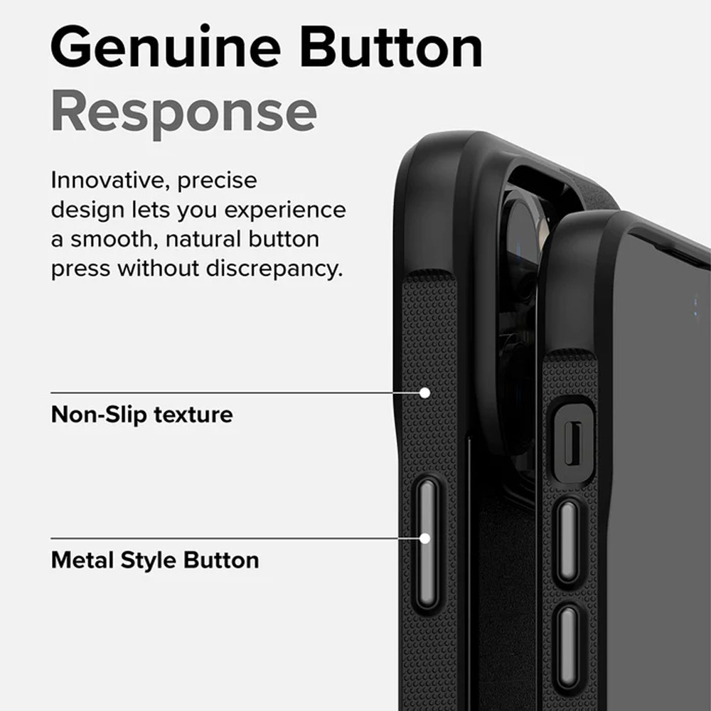 Picture of Apple iPhone 14 Pro 6.1 Case | Ringke Onyx Tough Heavy Duty Protection Case for Apple iPhone 14 Pro 6.1 (Dark Gray)