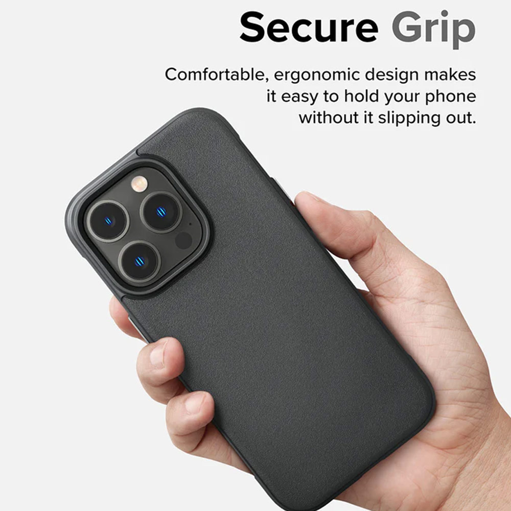 Picture of Apple iPhone 14 Pro 6.1 Case | Ringke Onyx Tough Heavy Duty Protection Case for Apple iPhone 14 Pro 6.1 (Dark Gray)