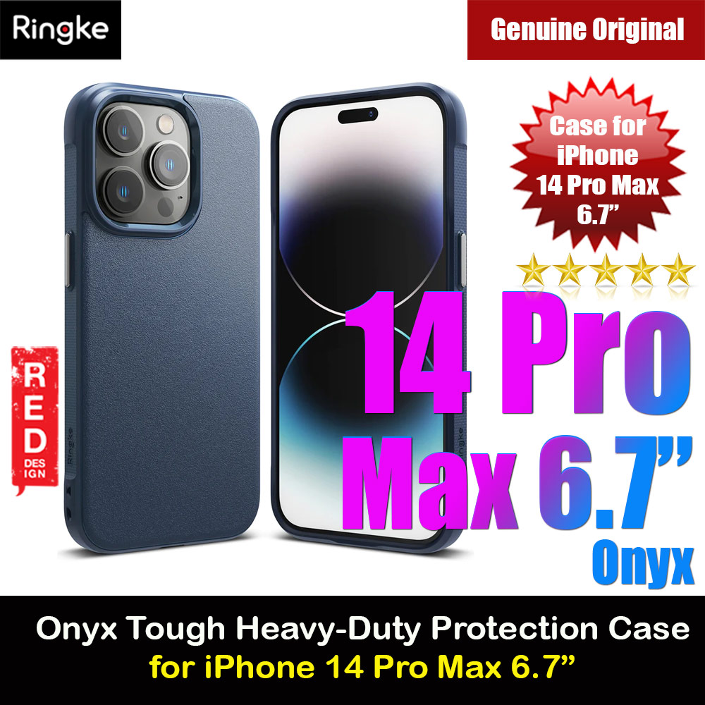 Picture of Ringke Onyx Tough Heavy Duty Protection Case for Apple iPhone 14 Pro Max 6.7 (Navy) Apple iPhone 14 Pro Max 6.7- Apple iPhone 14 Pro Max 6.7 Cases, Apple iPhone 14 Pro Max 6.7 Covers, iPad Cases and a wide selection of Apple iPhone 14 Pro Max 6.7 Accessories in Malaysia, Sabah, Sarawak and Singapore 